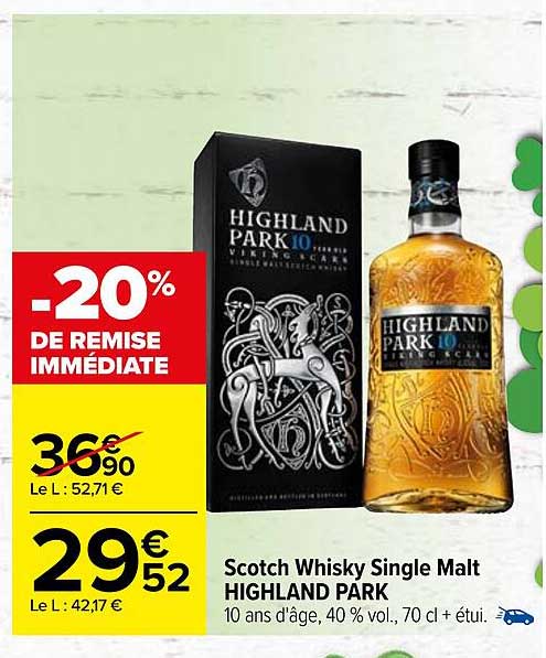 scotch whisky single malt highland park