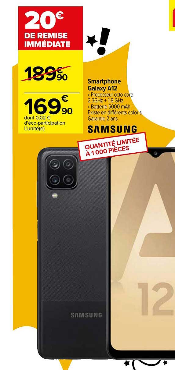 smartphone galaxy a12 samsung