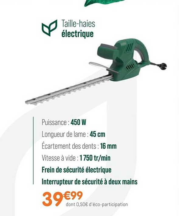 taille-haies électrique