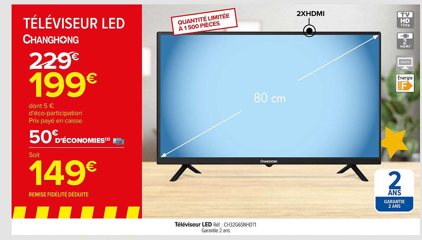 Téléviseur Led Changhong