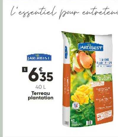 terreau plantation jardibest