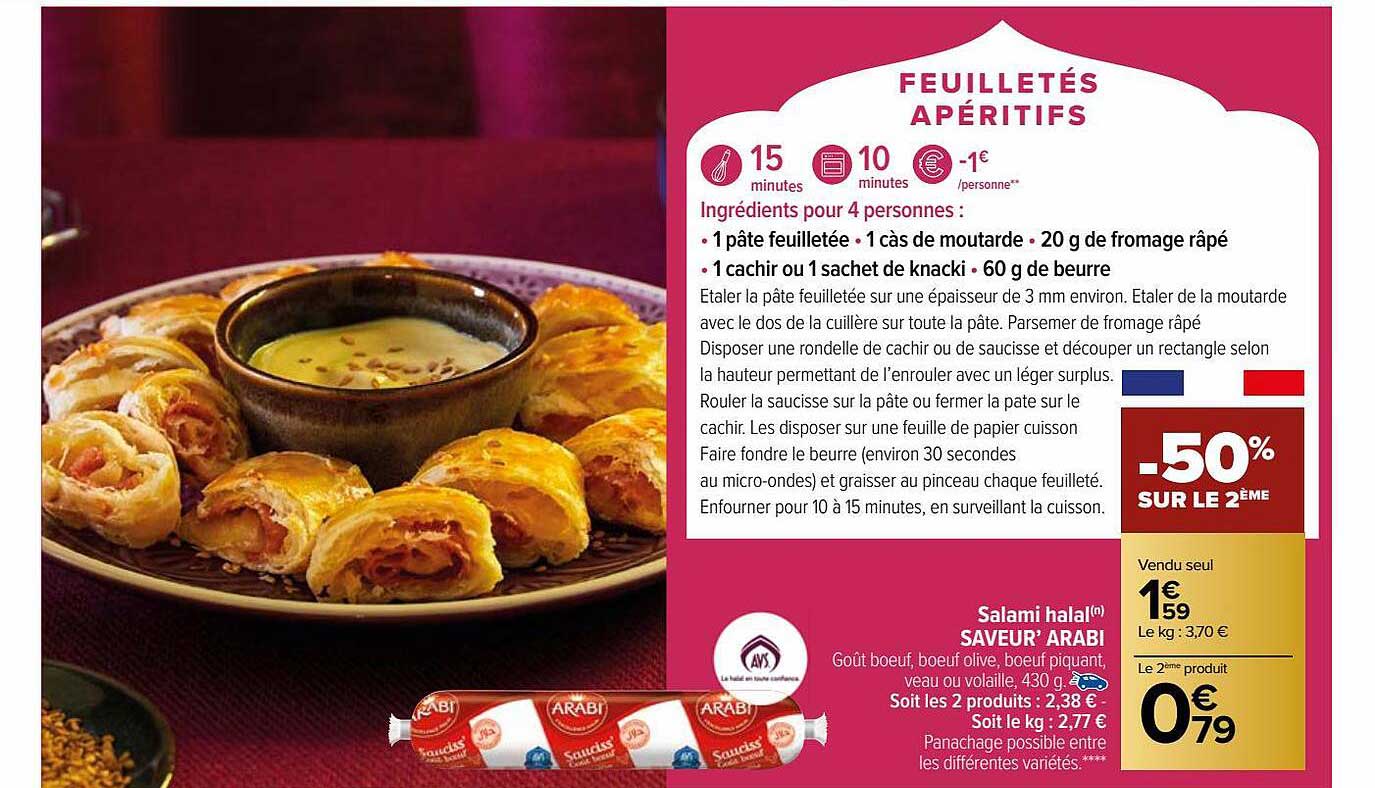 salami halal saveur arabi