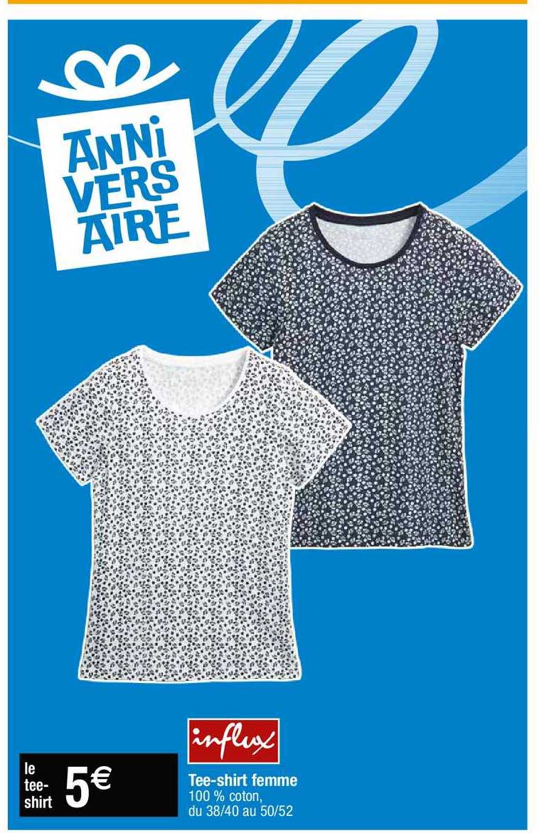 Tee-shirt Femme Influx