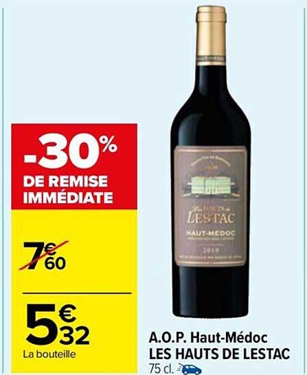 a.o.p. haut-médoc les hauts de lestac