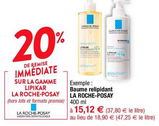 baume relipidant la roche-posay