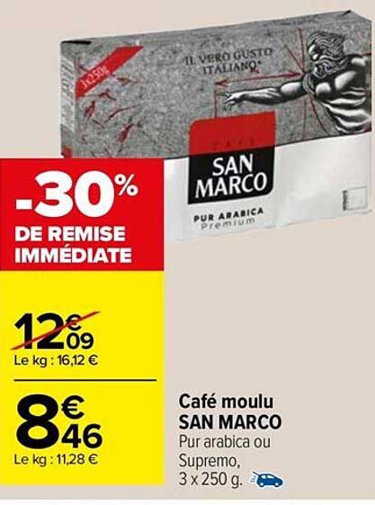 café moulu san marco