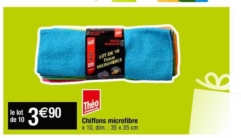 Chiffons Microfibre Théo