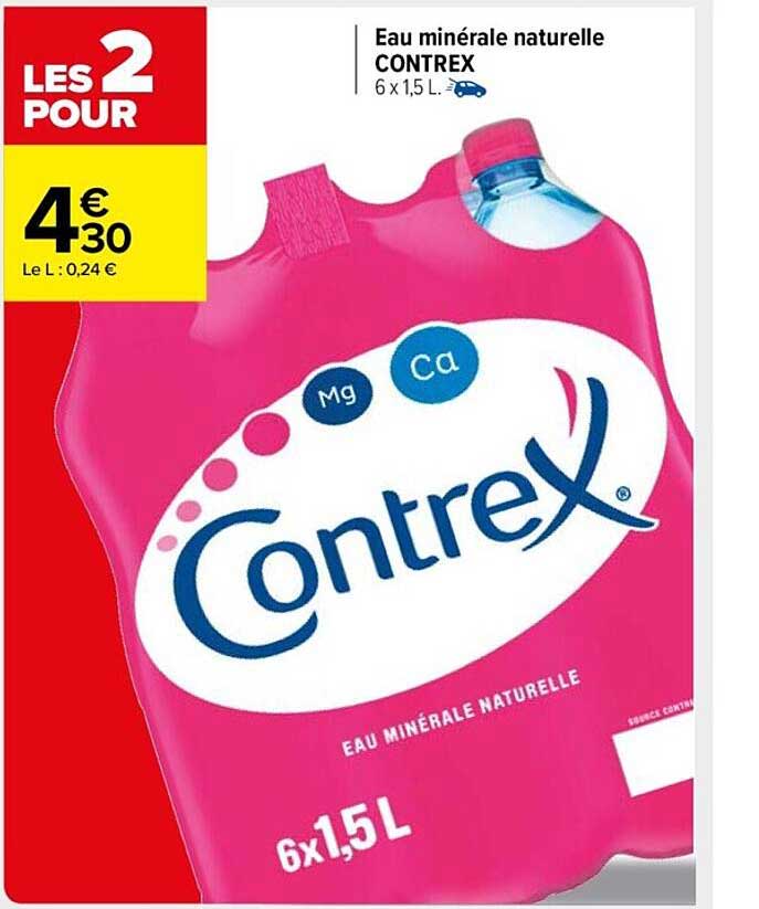Eau Minérale Naturelle Contrex