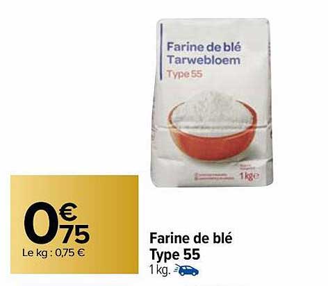 farine de blé type 55