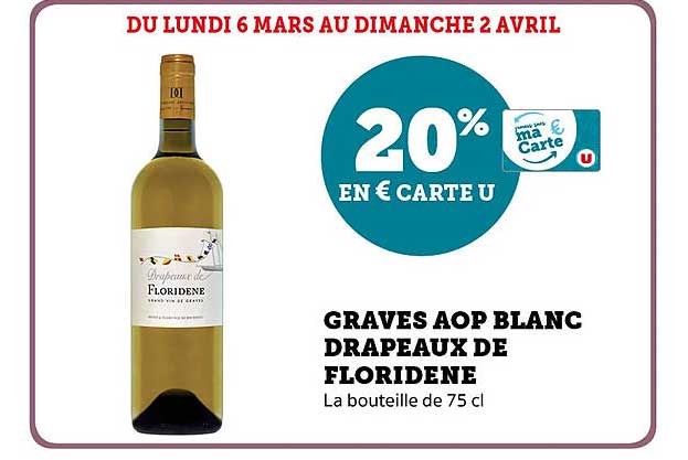 graves aop blanc drapeaux de floridene