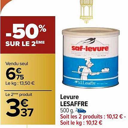 levure lesaffre