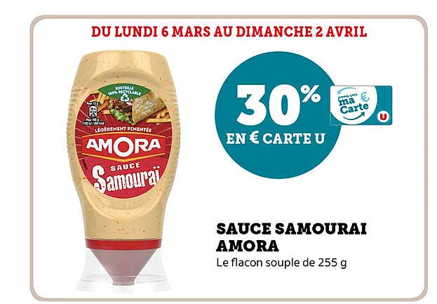 sauce samouraï amora