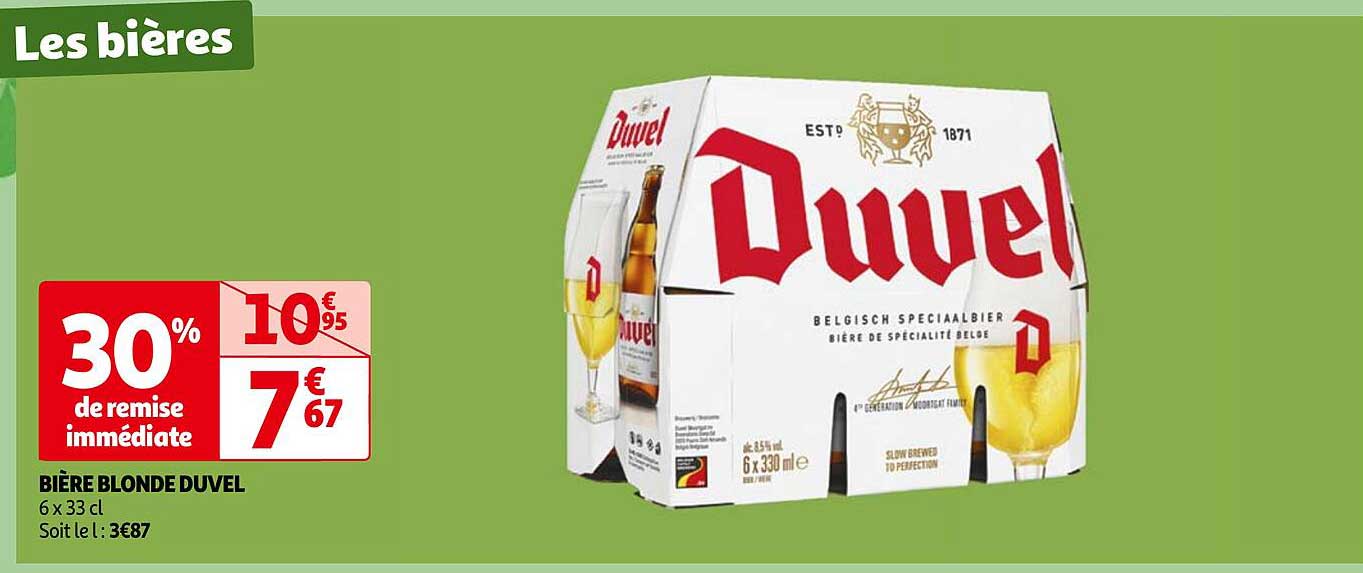 Bière Blonde Duvel