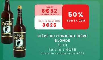 Bière Du Corbeau Bière Blonde