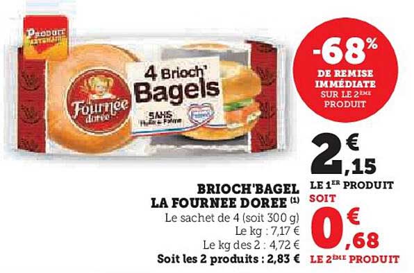 brioch'bagel la fournée dorée