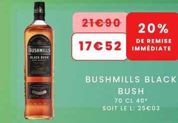 Bushmills Black Bush