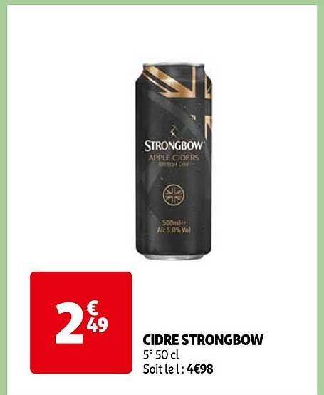 Cidre Strongbow
