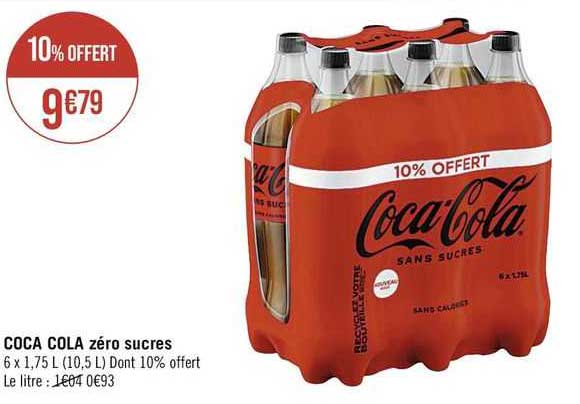 Coca Cola Zéro Sucres