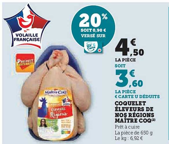 coquelet éleveurs de nos régions maître coq