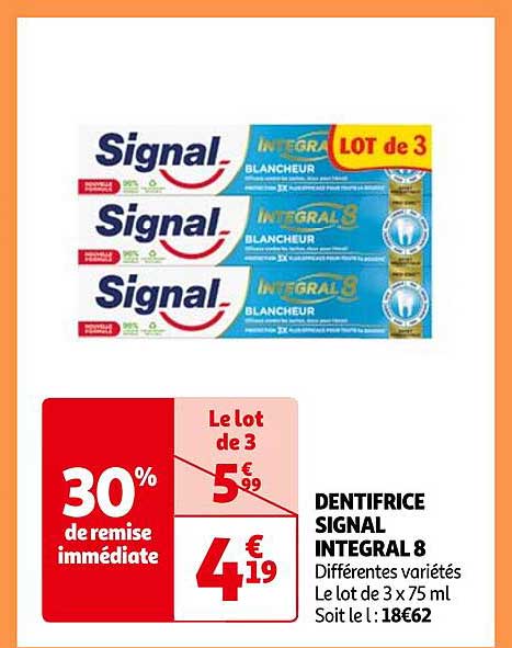 Dentifrice Signal Intégral 8