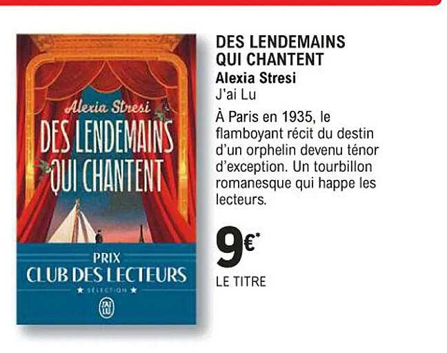 des lendemains qui chantent - alexia stresi