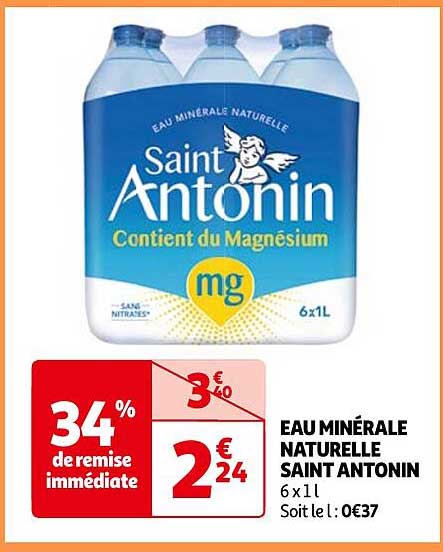 eau minérale naturelle saint antonin