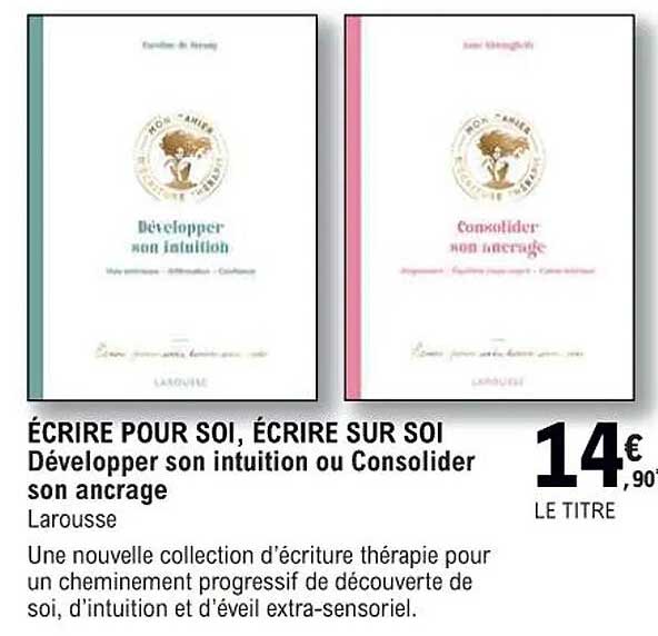 écrire pour soi, écrire sur soi - développer son intuition ou consolider son ancrage