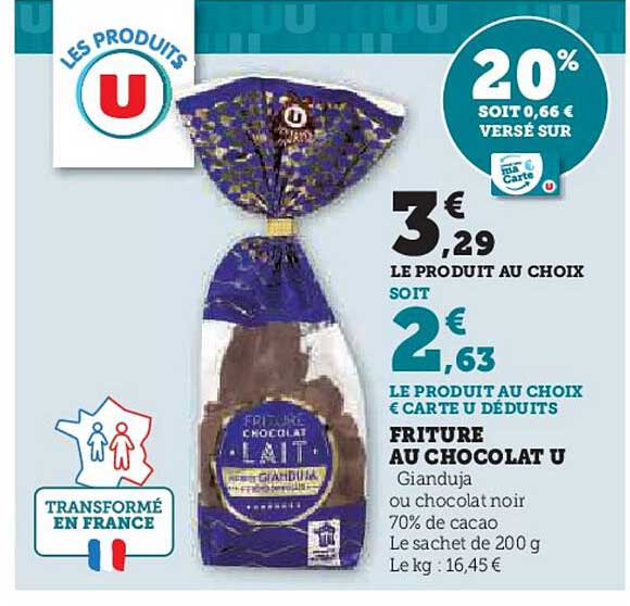 Friture Au Chocolat U