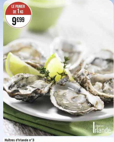 Huîtres D'irlande N°3