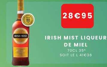 irish mist liqueur de miel