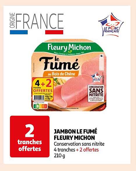 jambon le fumé fleury michon