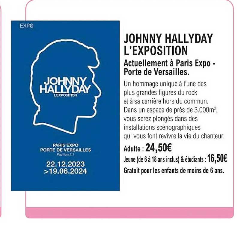 johnny hallyday l'exposition