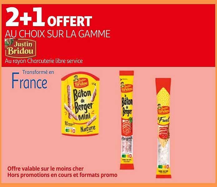 la gamme justin bridou