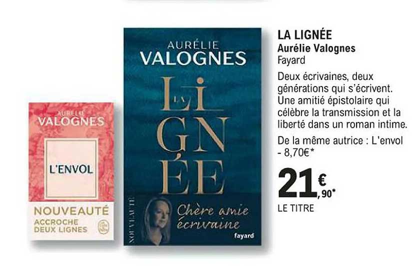 la lignée - aurélie valognes