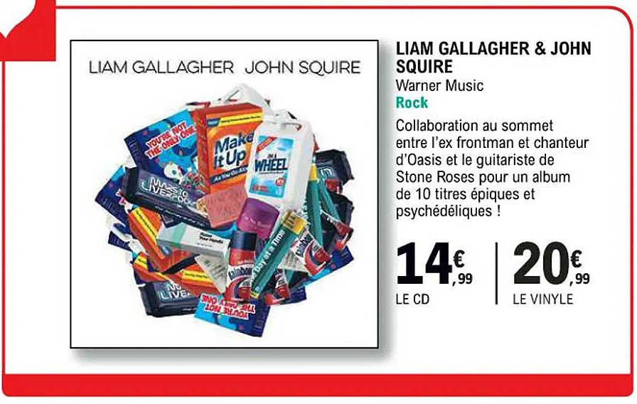 Liam Gallagher & John Squire - Warner Music - Rock
