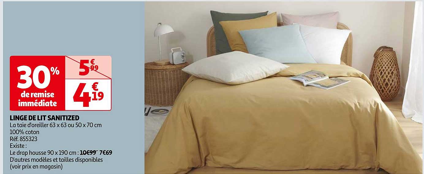 Ligne De Lit Sanitized