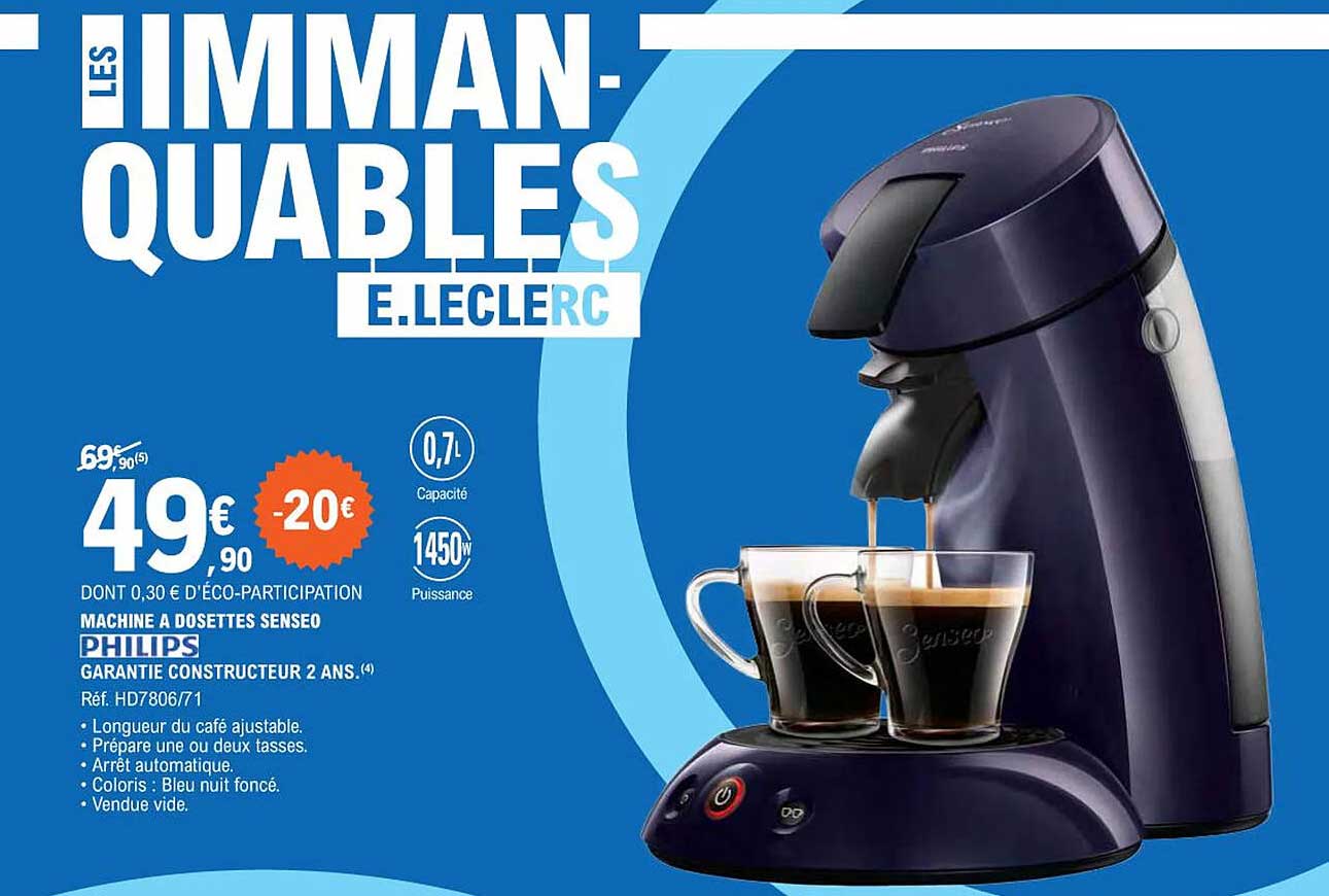 Machine à Dosettes Senseo Philips