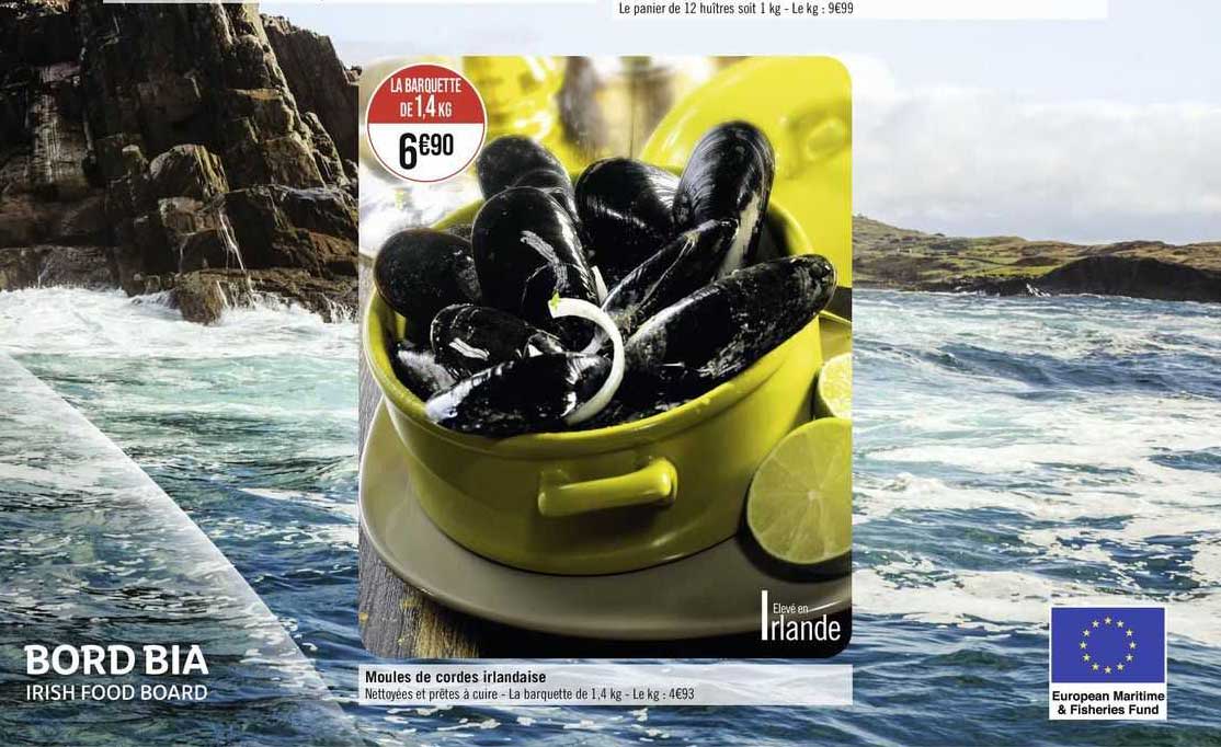 moules de cordes irlandaise