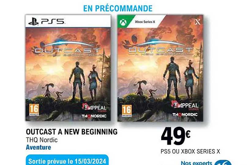 outcast a new beginning - thq nordic