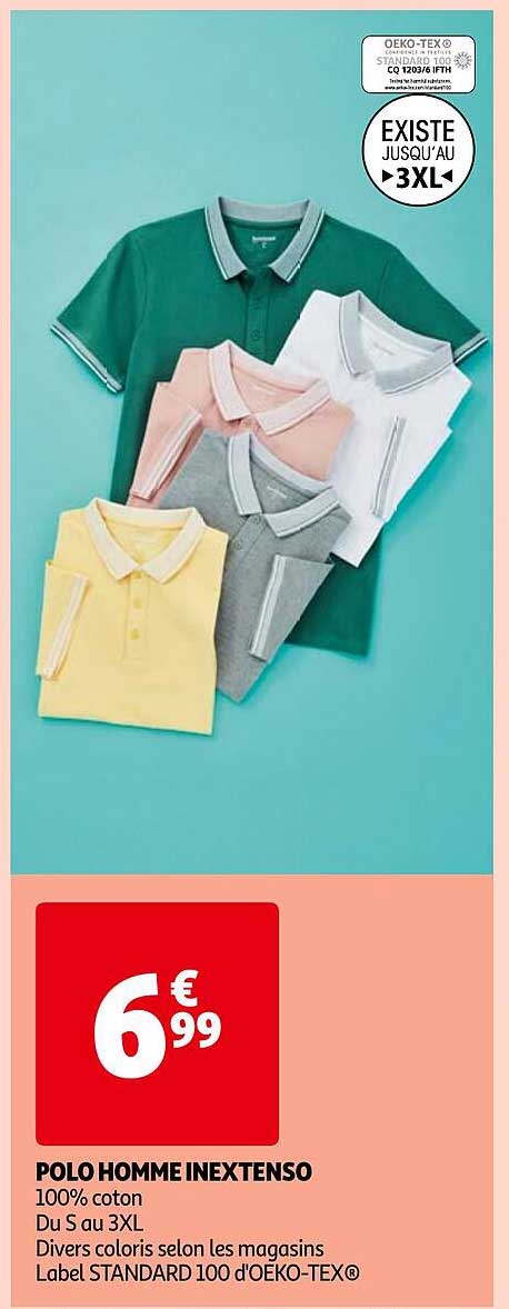 Polo Homme Inextenso