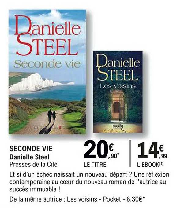 seconde vie - danielle steel