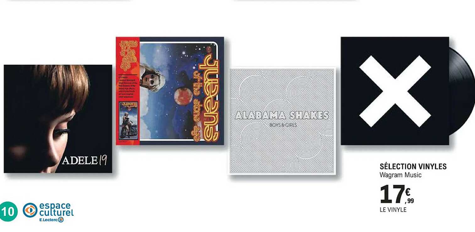 sélection vinyles wagram music