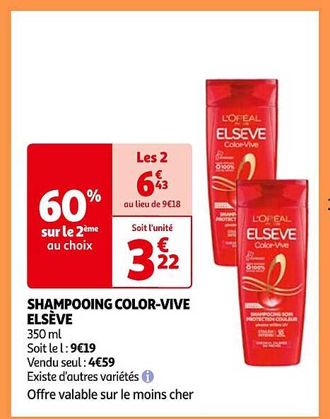 shampooing color-vive elsève