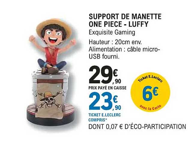 support de manette one piece  luffy