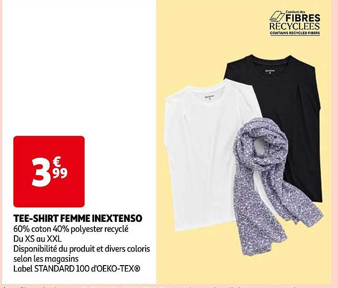 tee-shirt femme inextenso