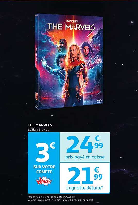 the marvels édition blu-ray