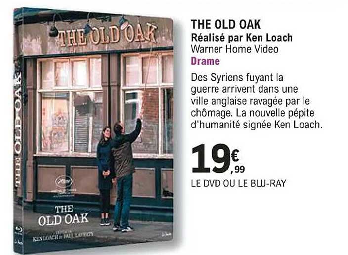 the old oak réalisé par ken loach - warner home video - drame