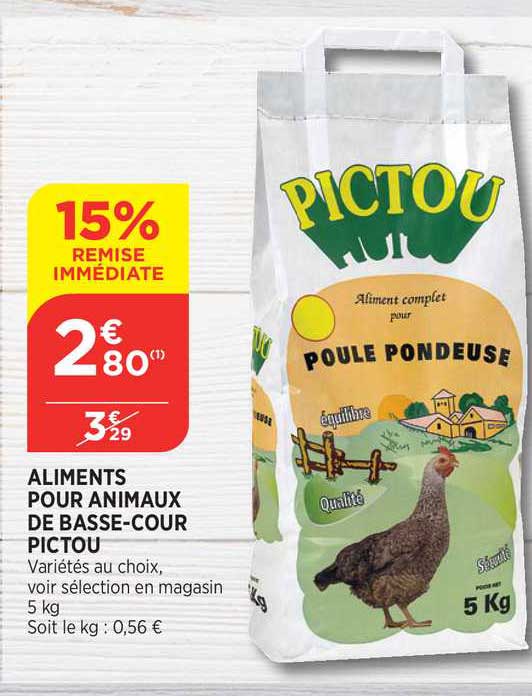 Aliments Pour Animaux De Basse-cour Pictou
