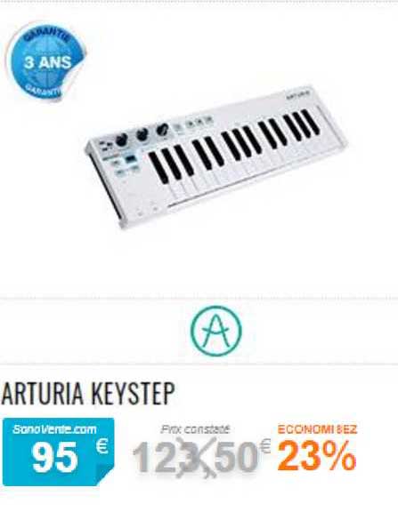 arturia keystep