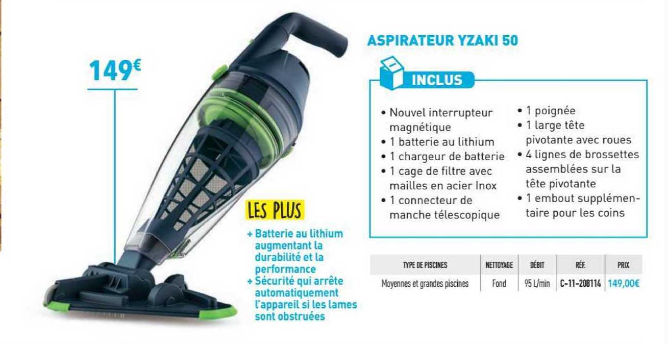 aspirateur yzaki 50